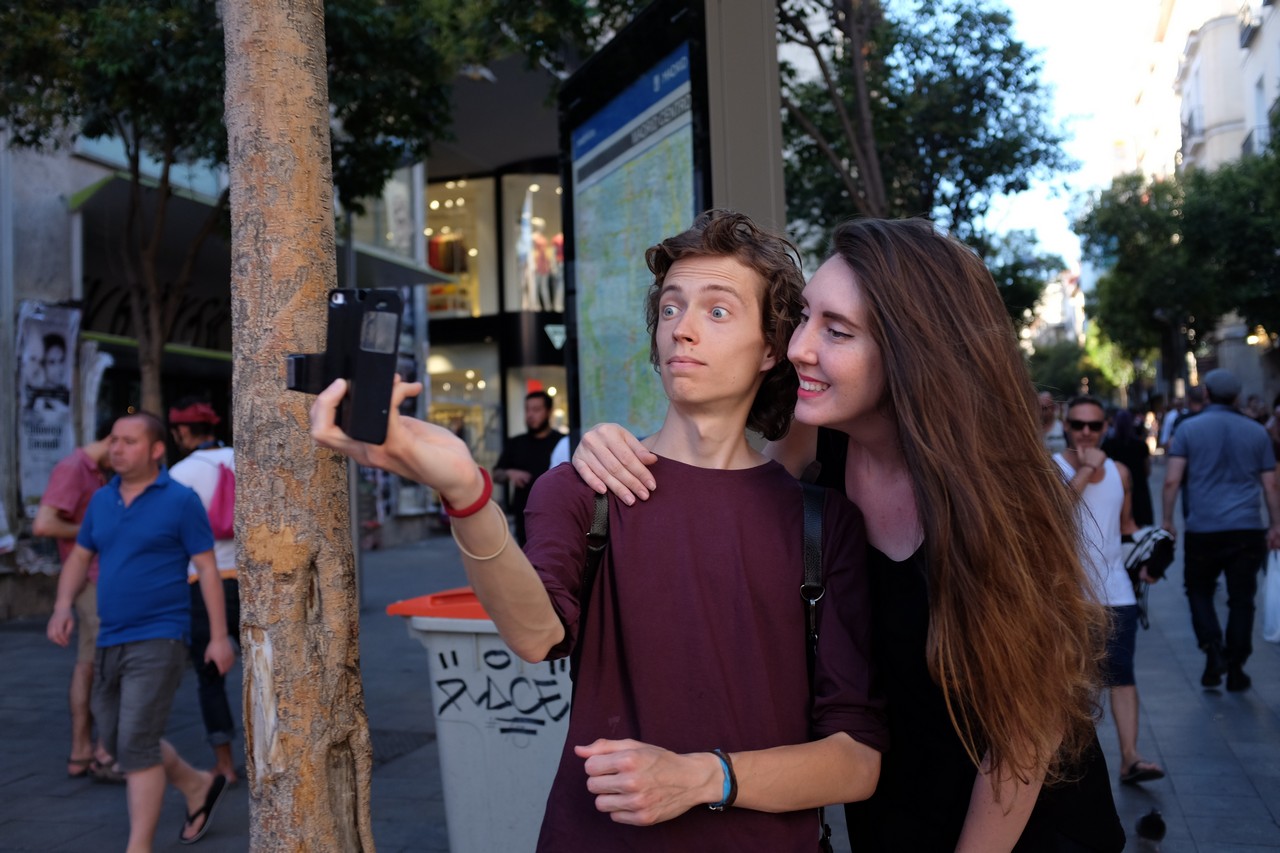 selfie ojos miguel de pereda street photography fotografia callejera