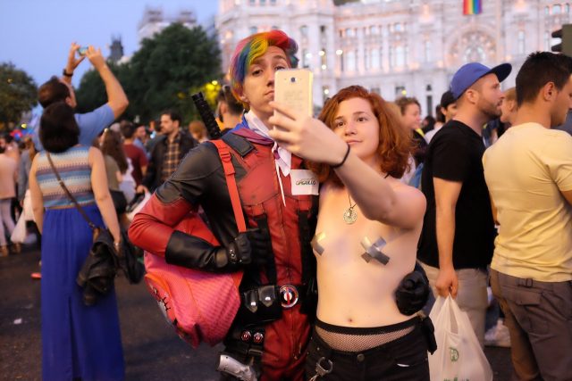 selfie orgullo miguel de pereda street photography fotografia callejera